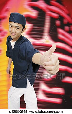 Stock Photography - Young Waiter. Fotosearch