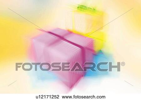 Stock Image - Wrapped Box. Fotosearch