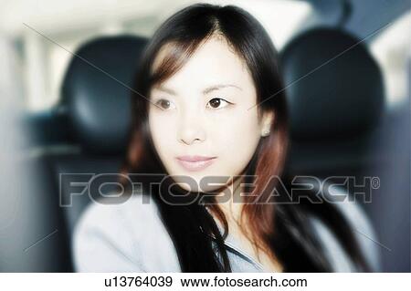 Young Woman Driving View Large Photo Image Stock Photo - Young Woman Driving. Fotosearch