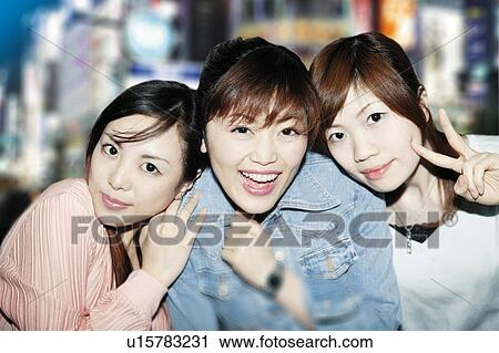 Stock Image - Young Women. Fotosearch