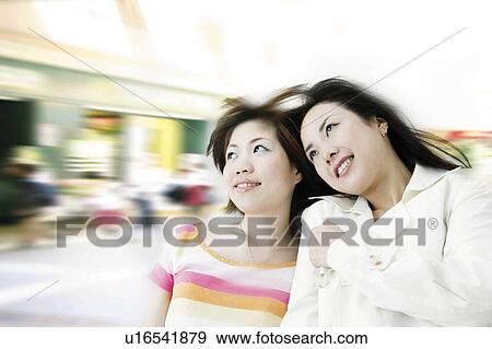 Young Women View Large Photo Image Stock Photo - Young Women. Fotosearch