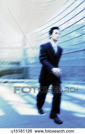 Stock Photograph - A Business Man. Fotosearch