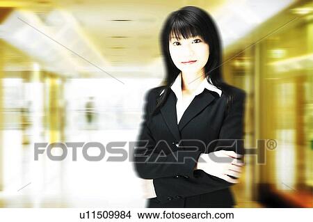 Picture - A Business Woman. Fotosearch
