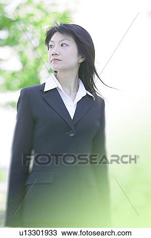 Stock Image - A Business Woman. Fotosearch