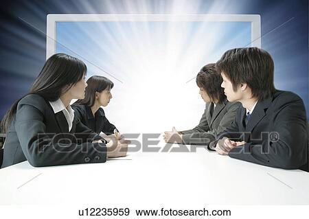 Meeting View Large Photo Image Stock Photo - Meeting. Fotosearch