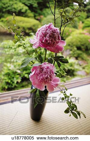 Kado, flower arrangement View Large Photo Image Stock Photography - Kado, flower arrangement. Fotosearch