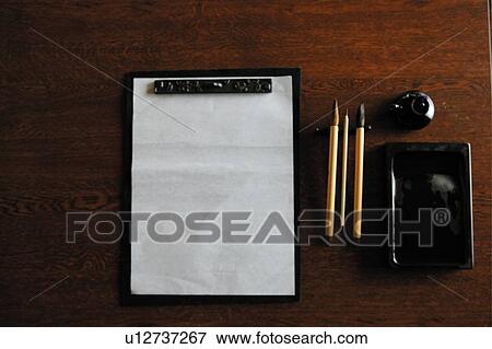 Stock Photo - Shodo set. Fotosearch