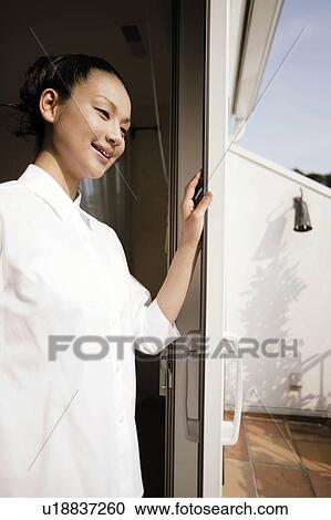 Young Woman Looking Away View Large Photo Image Stock Image - Young Woman Looking Away. Fotosearch