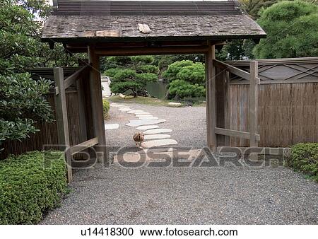 Stock Image - Day, Gate, Outdoor. Fotosearch