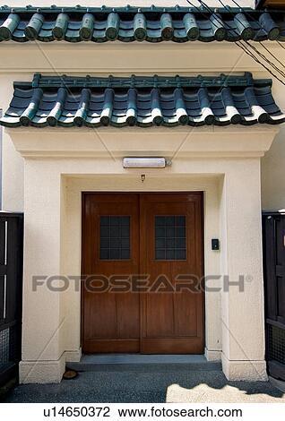 Stock Image - Door, Senso-ji Temple. Fotosearch