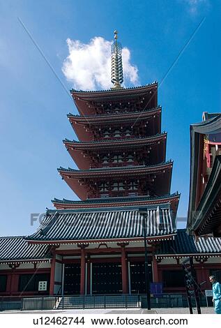Picture - Nakamise-dori Street, Day, Outdoor. Fotosearch