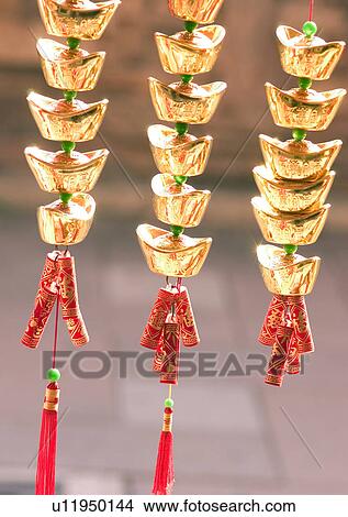 Chinese New Year, Celebrations, New Year, Close-Up, Day View Large Photo Image Picture - Chinese New Year, Celebrations, New Year, Close-Up, Day. Fotosearch