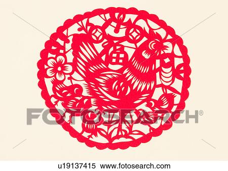 Chinese New Year, Celebrations, New Year, Circular, Close-Up, Cockerel View Large Photo Image Stock Photography - Chinese New Year, Celebrations, New Year, Circular, Close-Up, Cockerel. Fotosearch