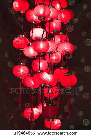 Stock Photography - Chinese New Year, Celebrations, New Year, Chinese Lantern, Decoration. Fotosearch