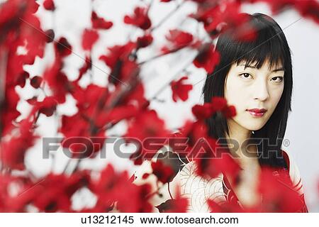 Portrait of a young woman View Large Photo Image Stock Photography - Portrait of a young woman. Fotosearch
