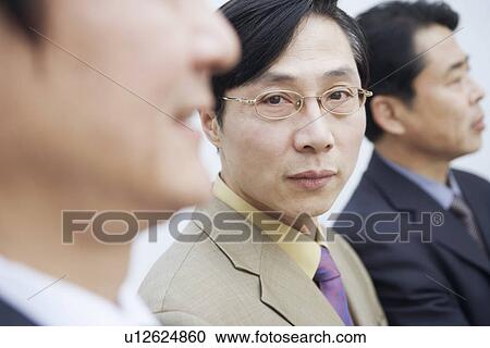 Portrait of two businessmen View Large Photo Image Stock Image - Portrait of two businessmen. Fotosearch