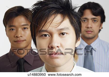 Portrait of three businessmen View Large Photo Image Stock Image - Portrait of three businessmen. Fotosearch