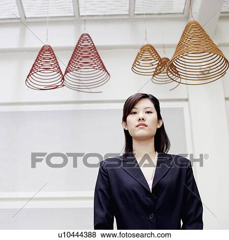 Stock Photo - Portrait of a businesswoman. Fotosearch
