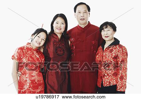 Portrait of grandparents with their daughter and granddaughter View Large Photo Image Stock Photo - Portrait of grandparents with their daughter and granddaughter. Fotosearch