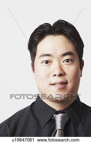 Stock Image - Portrait of a businessman. Fotosearch