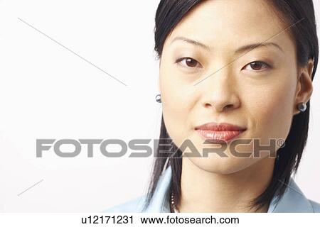 Stock Image - Portrait of a businesswoman. Fotosearch