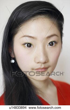 Portrait of a young woman View Large Photo Image Picture - Portrait of a young woman. Fotosearch