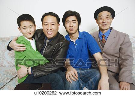 Portrait of a family View Large Photo Image Stock Image - Portrait of a family. Fotosearch