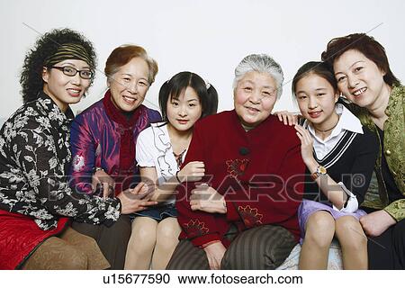 Portrait of a family View Large Photo Image Stock Image - Portrait of a family. Fotosearch