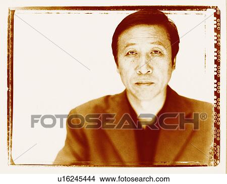 Picture - Portrait of a mature man . Fotosearch