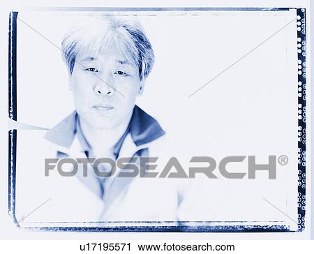 Stock Image - Portrait of a mature man . Fotosearch