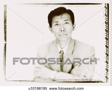 Stock Photography - Portrait of a mature man . Fotosearch
