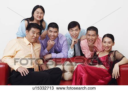 Portrait of a group of business executives posing View Large Photo Image Stock Image - Portrait of a group of business executives posing. Fotosearch