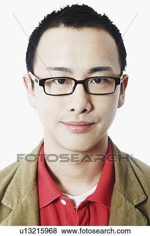 Portrait of a young man View Large Photo Image Stock Photo - Portrait of a young man. Fotosearch