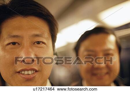 Picture - Portrait of a mature man smiling. Fotosearch