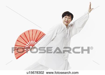 Stock Image - Portrait of a mature woman posing. Fotosearch