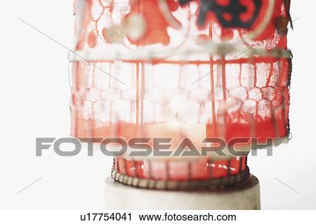 Stock Image - Close-up of a lantern. Fotosearch