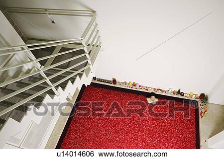 High angle view of a young woman in a hot tub covered with rose petals View Large Photo Image Stock Photograph - High angle view of a young woman in a hot tub covered with rose petals. Fotosearch