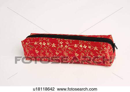 Close-up of a pencil case View Large Photo Image Stock Image - Close-up of a pencil case. Fotosearch