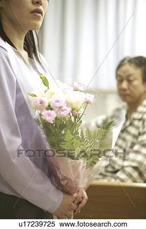 Daughter holding Flower View Large Photo Image Stock Photography - Daughter holding Flower. Fotosearch