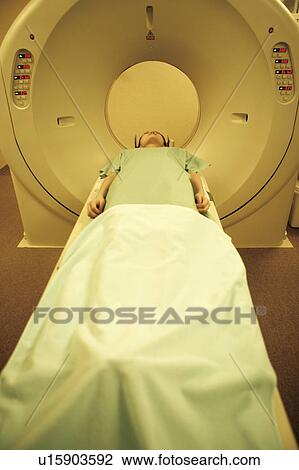 Stock Image - MRI scan. Fotosearch