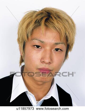 Portrait of Young Man, Front View View Large Photo Image Stock Image - Portrait of Young Man, Front View . Fotosearch
