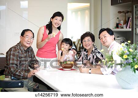 Front view of a family. View Large Photo Image Stock Photo - Front view of a family.. Fotosearch