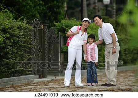 View of a happy family. View Large Photo Image Stock Photo - View of a happy family.. Fotosearch