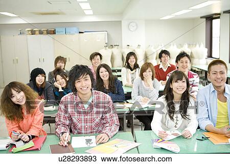 College Students in Classroom View Large Photo Image Stock Image - College Students in Classroom. Fotosearch