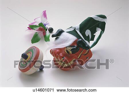 A Top / Lion'S Mask / Shuttlecock View Large Photo Image Stock Image - A Top / Lion'S Mask / Shuttlecock. Fotosearch