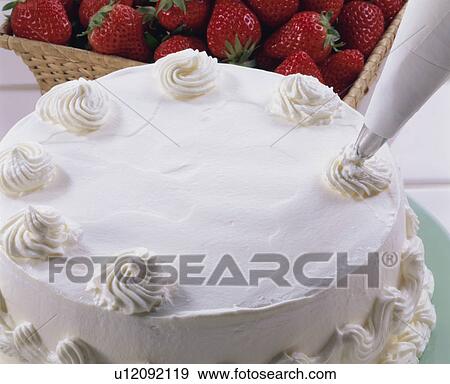 Stock Photo - Decorated Cake. Fotosearch