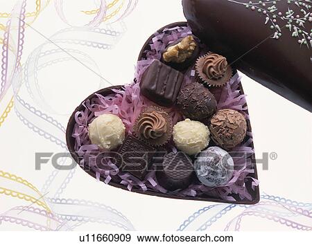 Stock Photo - Valentine Chocolate. Fotosearch