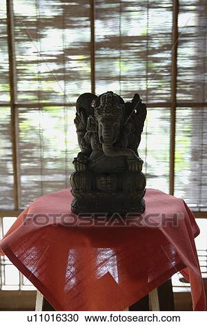 Close-up of Ganesha idol View Large Photo Image Stock Image - Close-up of Ganesha idol. Fotosearch
