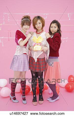 Portrait of teenage girls View Large Photo Image Stock Photo - Portrait of teenage girls. Fotosearch
