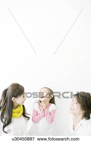 Family of Three View Large Photo Image Stock Photo - Family of Three. Fotosearch